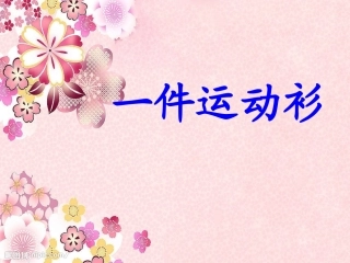 《一件运动衫》