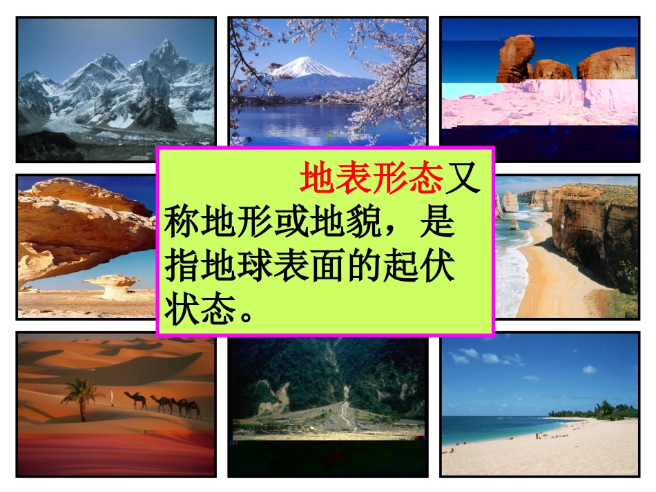 营造地表形态的力量_第1页