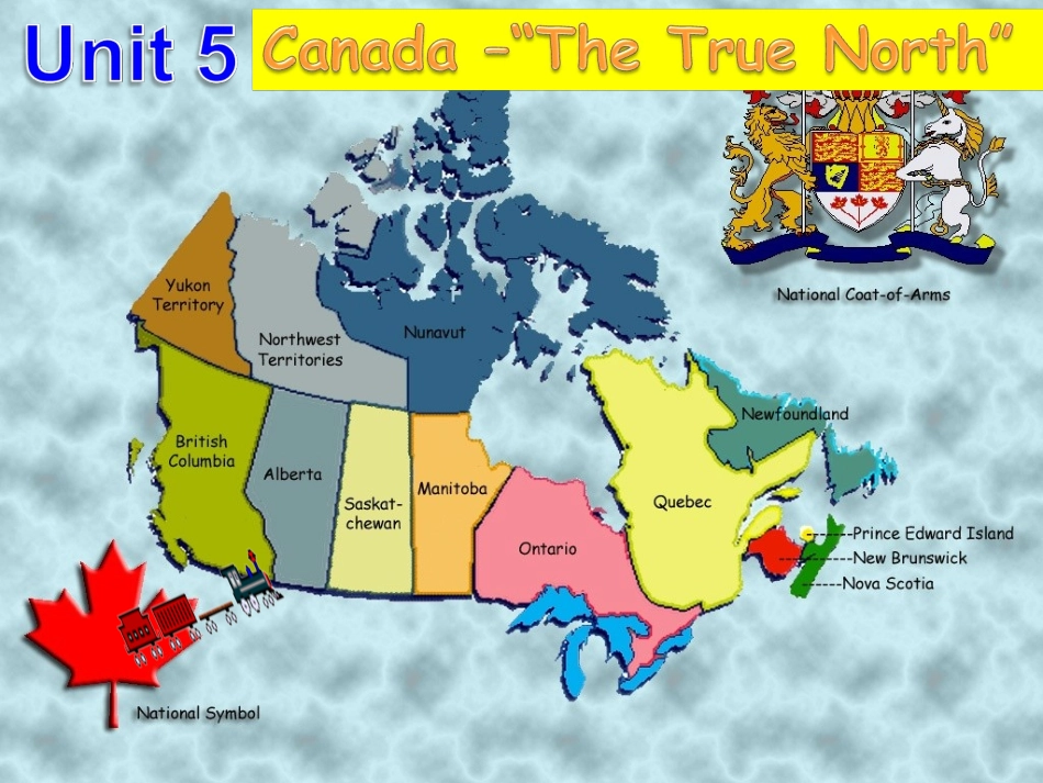 英语：必修3_Unit5_Canada-“The_True_North”-Reading课件1(新人教版)_2_第1页