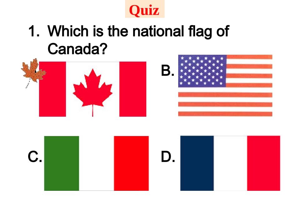 英语：必修3_Unit5_Canada-“The_True_North”-Reading课件1(新人教版)_2_第2页