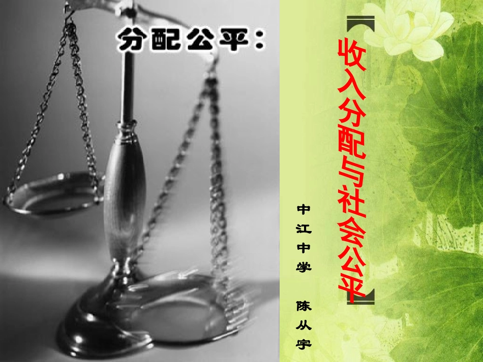 收入分配与社会公平_第2页