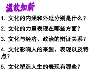 《世界文化的多样性》课件