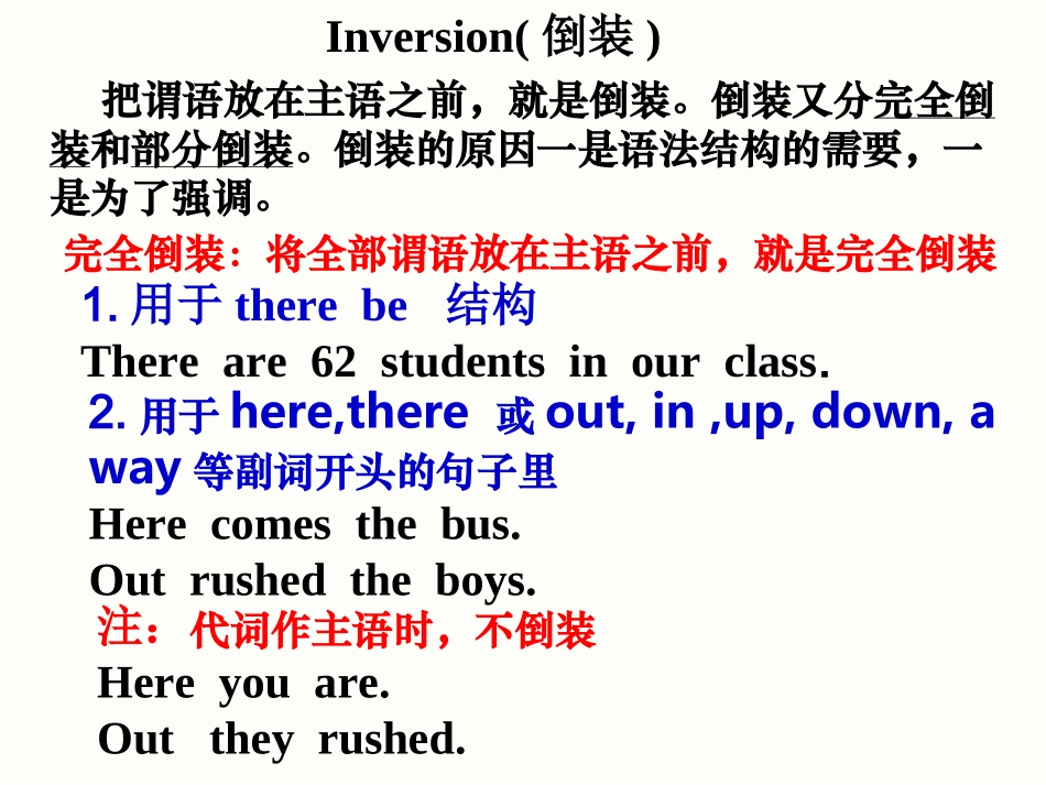 高中英语语法倒装句_第1页