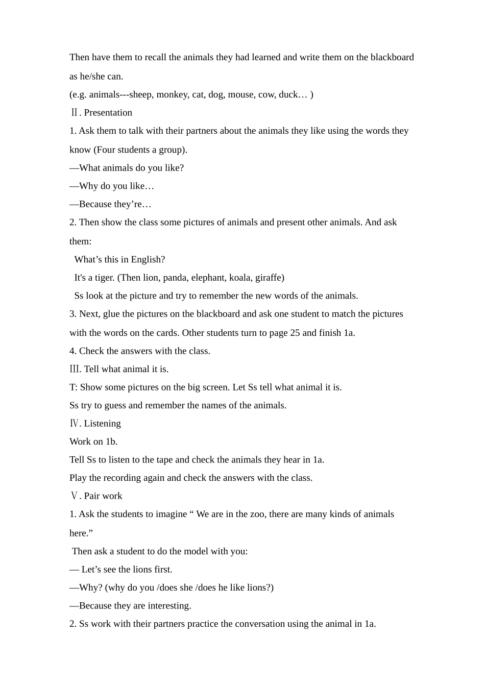七下Unit5Whydoyoulikepandas？教案_第2页