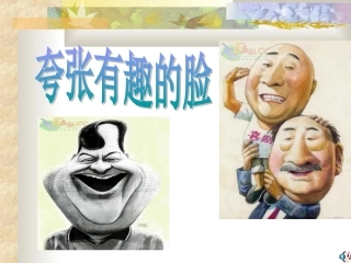 夸张有趣的脸
