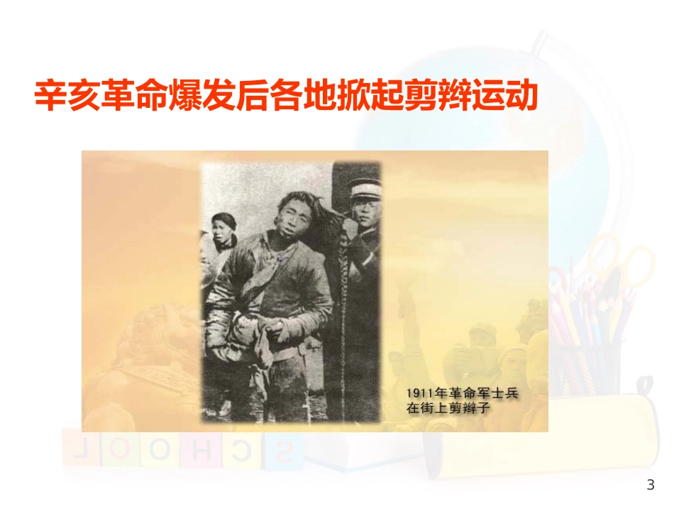 历史八年级上华师大版第21课社会习俗的变化课件_第3页