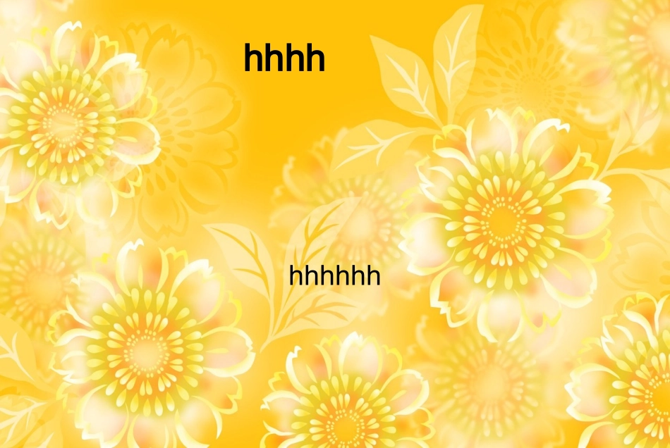 太阳花PPT模板_第1页