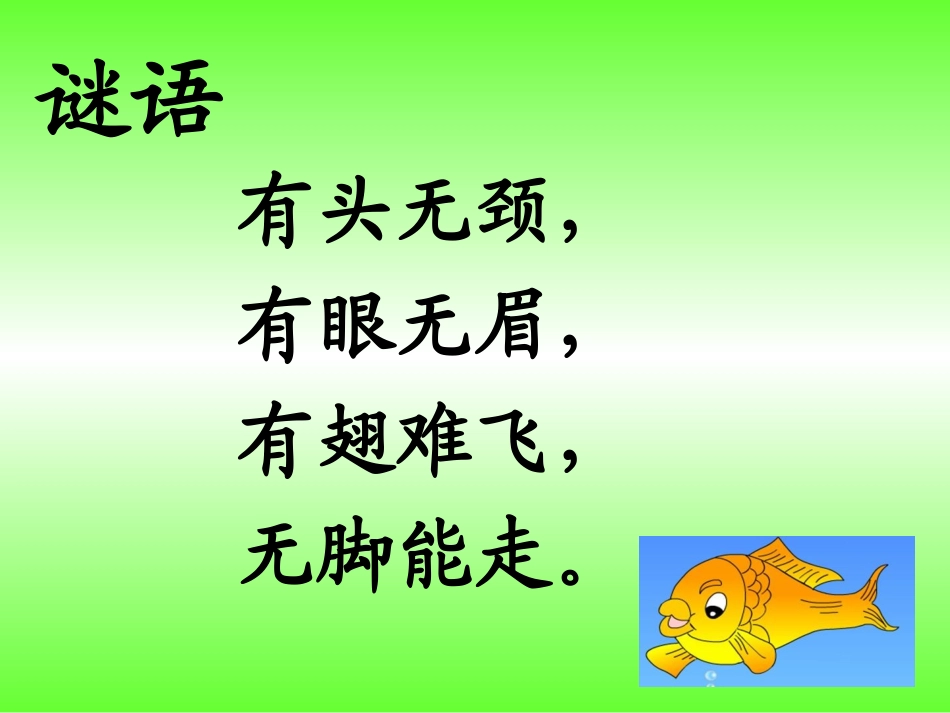 《小鱼的梦》教学课件2_第1页
