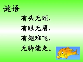 《小鱼的梦》教学课件2