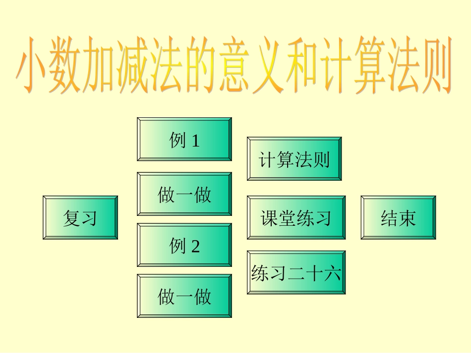 小数加减法的意义和计算法则_第2页