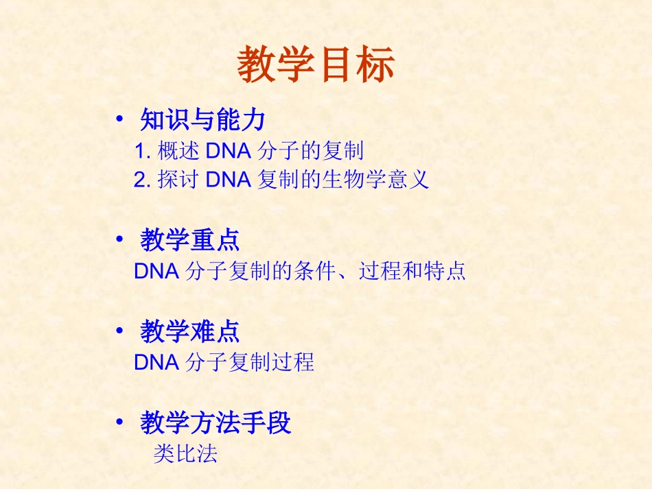 【生物】33DNA的复制课件2（人教版必修2）_第2页