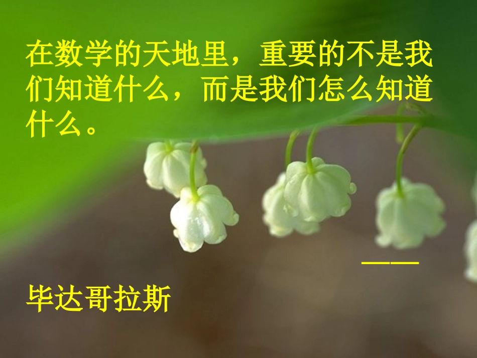 平行四边形的性质（一）演示文稿_第1页