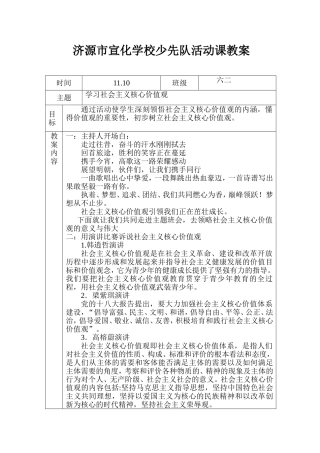 六二班核心价值观
