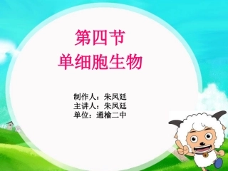 单细胞生物课件