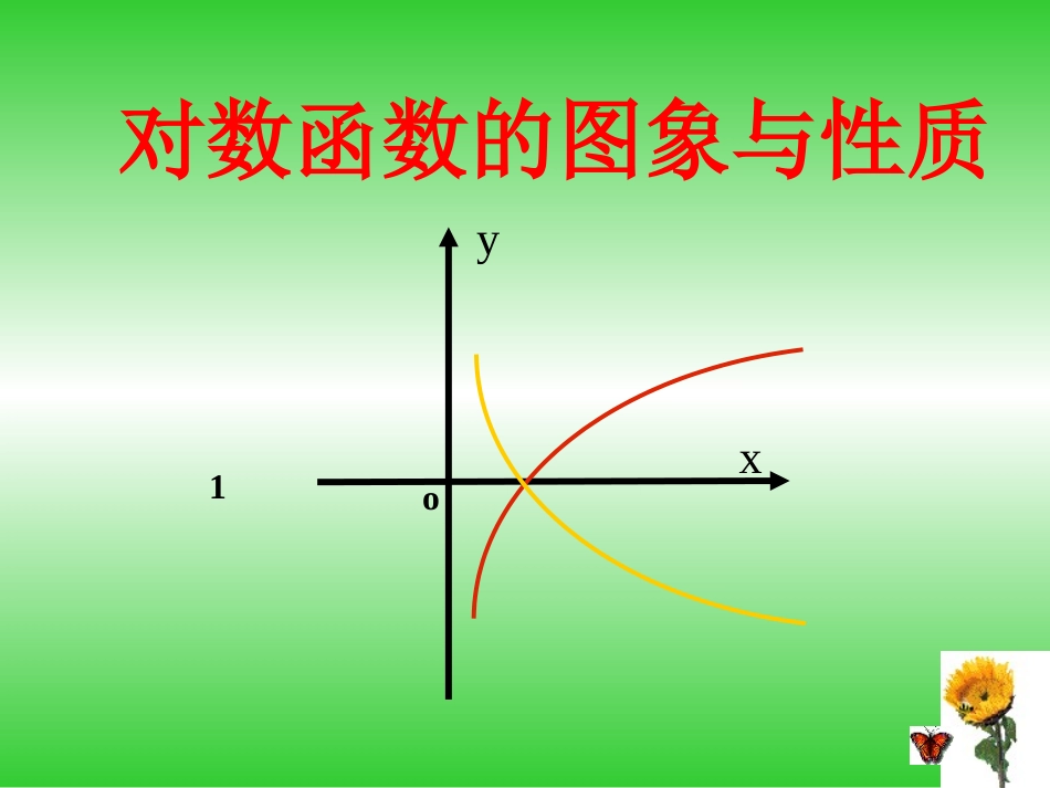 对数函数的图象与性质_第1页