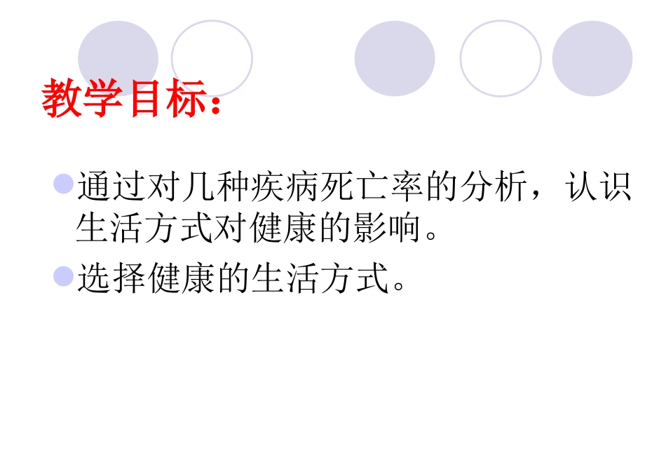 选择健康的生活方式PPT课件_第3页