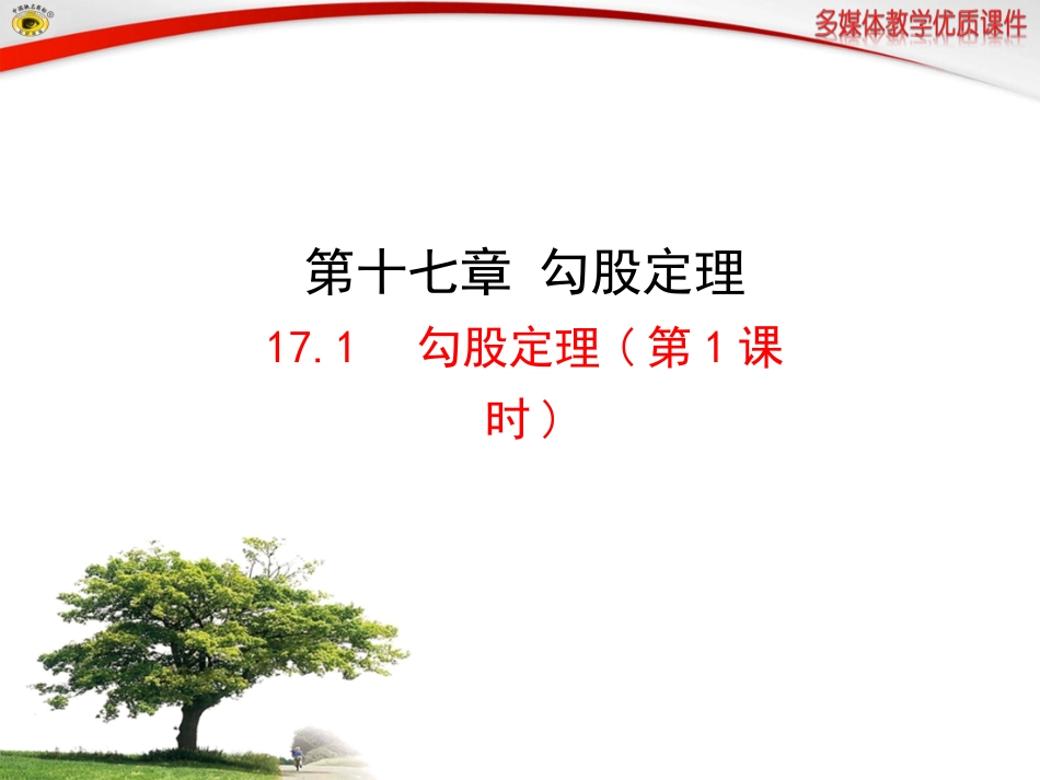 勾股定理第课时_第1页