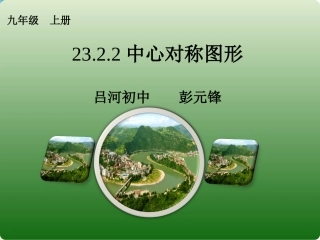 中心对称图形zmj