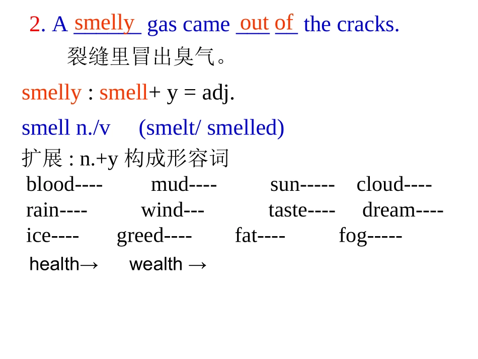高一英语必修一Unit4知识点_第3页