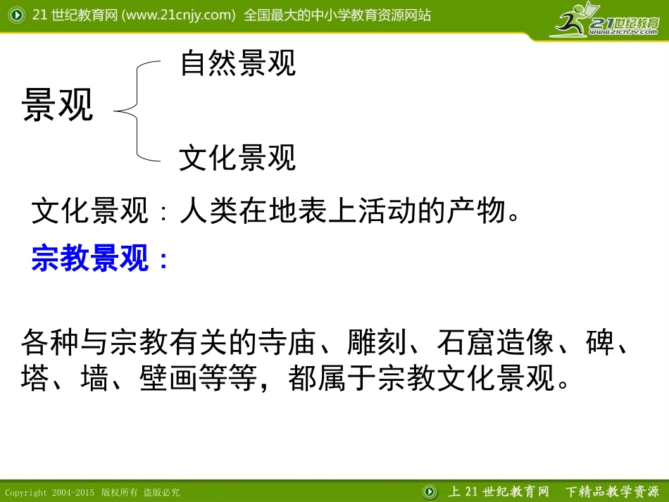 综合探究二从宗教景观看文化的多样性（上课）_第3页