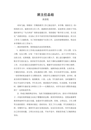 班主任总结x33