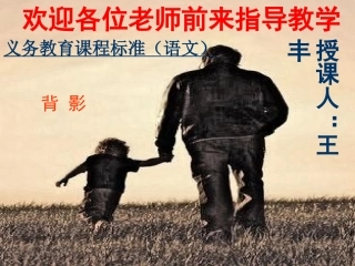 背影王丰优质课课件