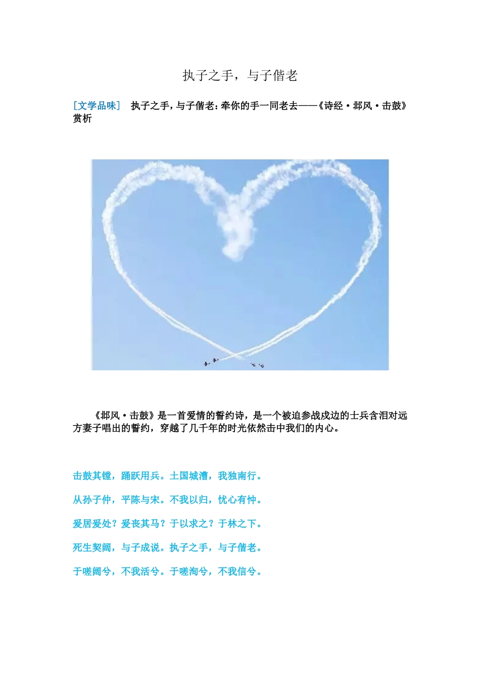 执子之手，与子偕老_第1页