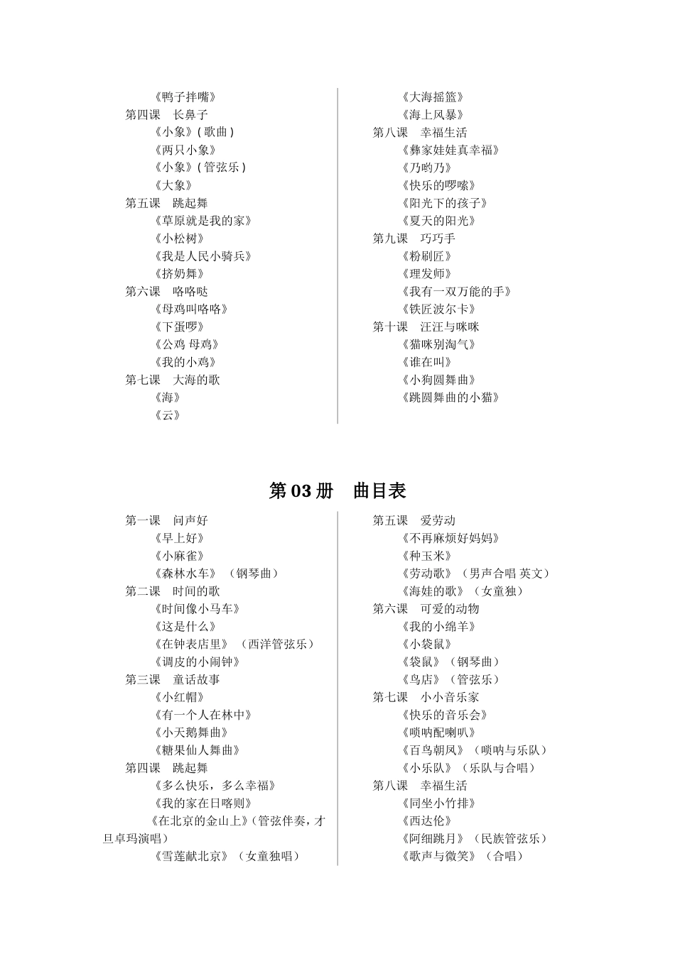 小学音乐课本音乐_第2页