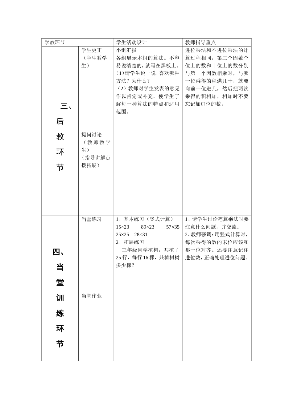两位数乘两位数（进位）的计算_第2页