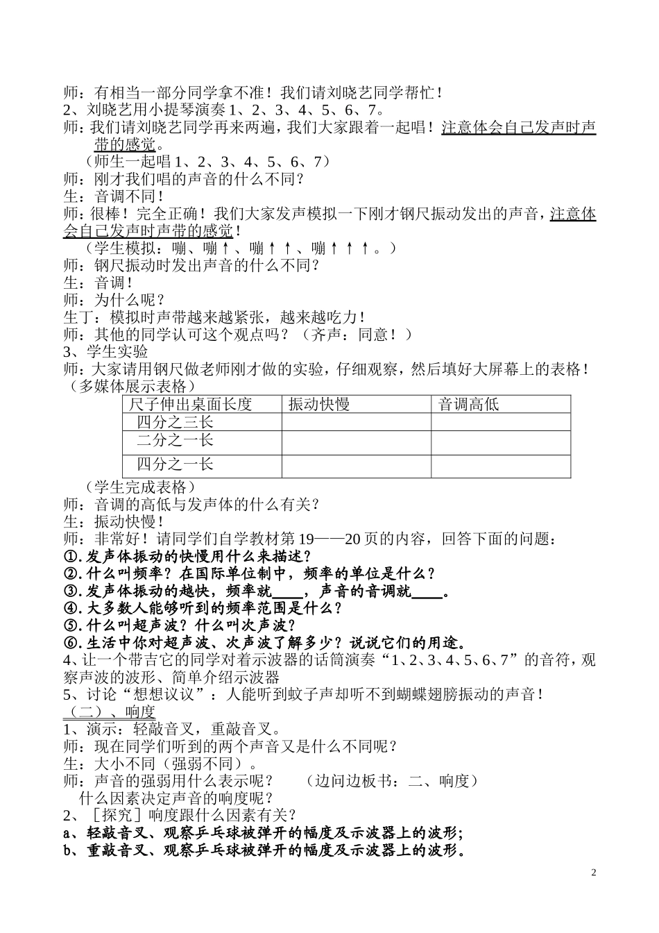 《声音的特性》优秀案例_第2页