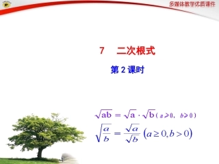 7二次根式第2课时