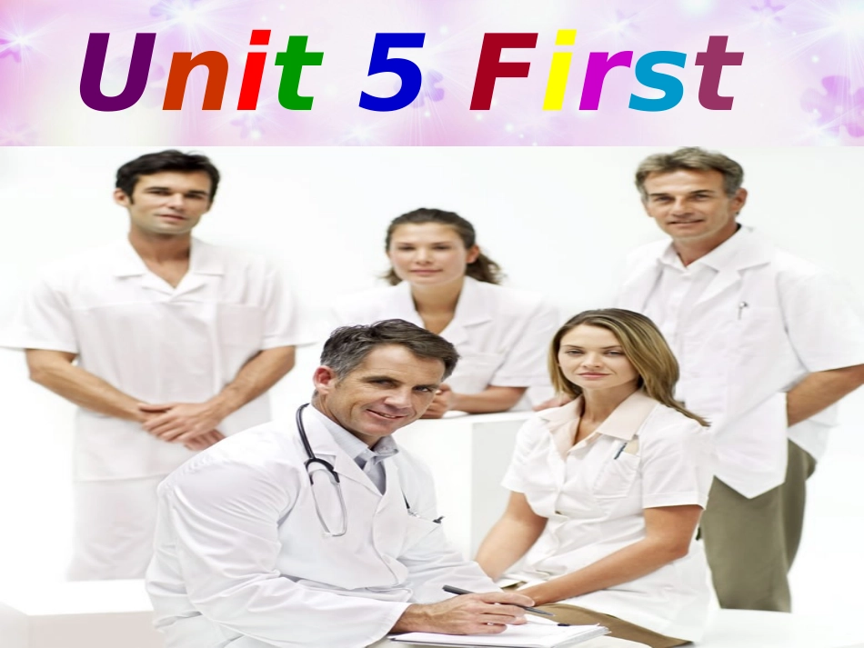 高中英语必修五Unit5_第1页