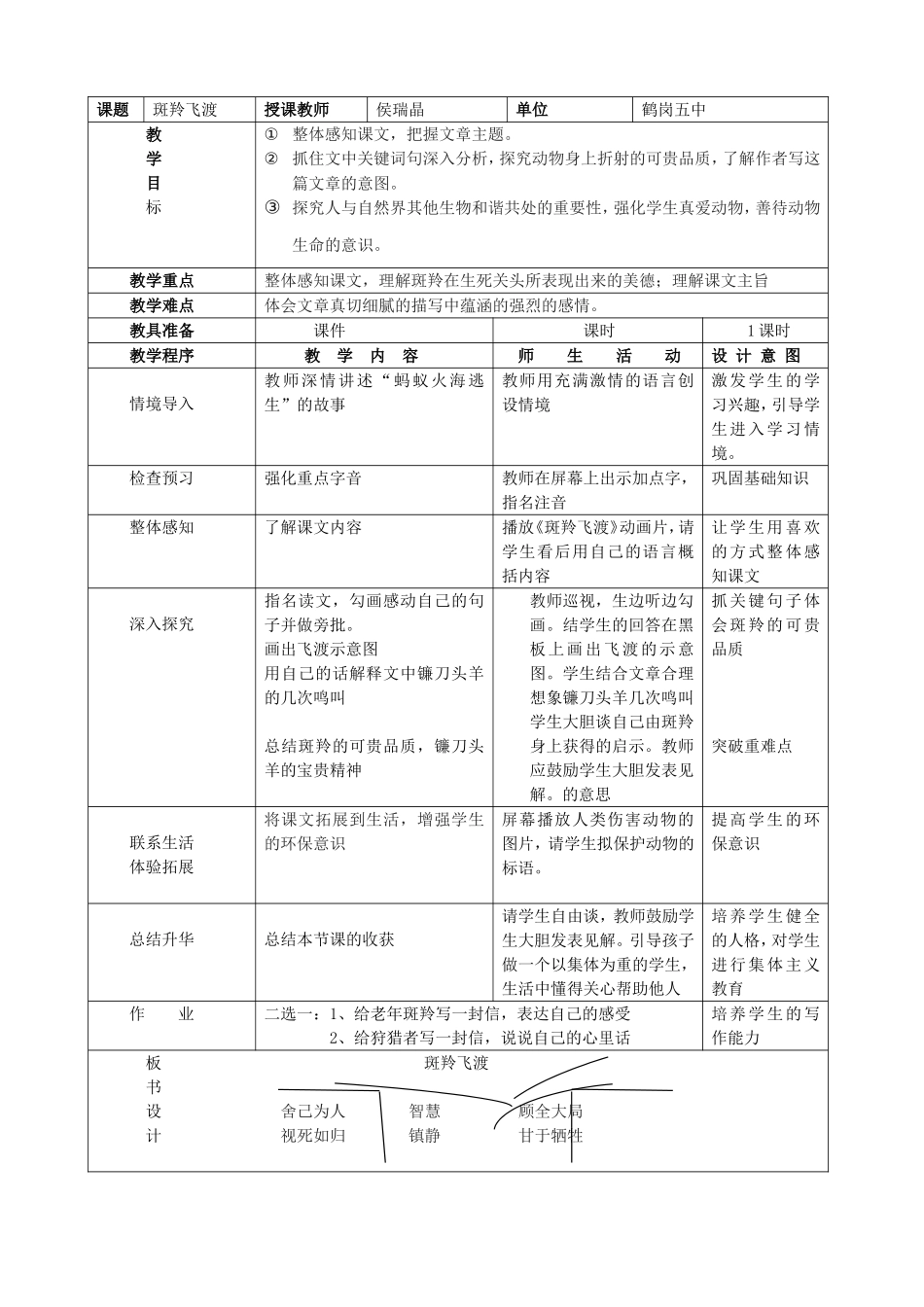 斑羚飞渡教学设计_第1页