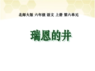 瑞恩的井课件1[1]