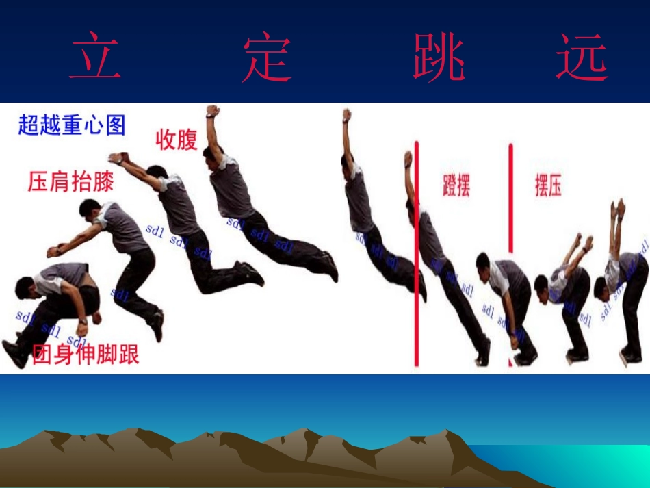 小学体育课件《立定跳远课件》wu_第1页