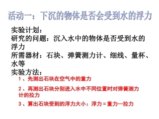 马铃薯在液体中的沉浮