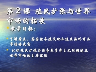 【历史】26《殖民扩张与世界市场的拓展》课件（2）（新人教版必修2）08