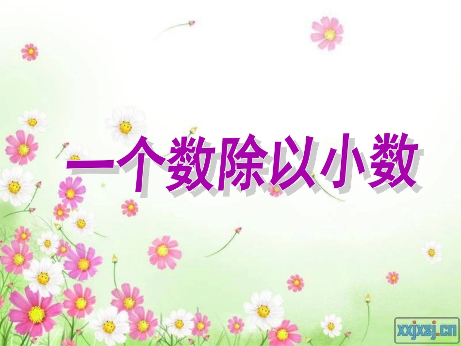 小数除法课件_第1页