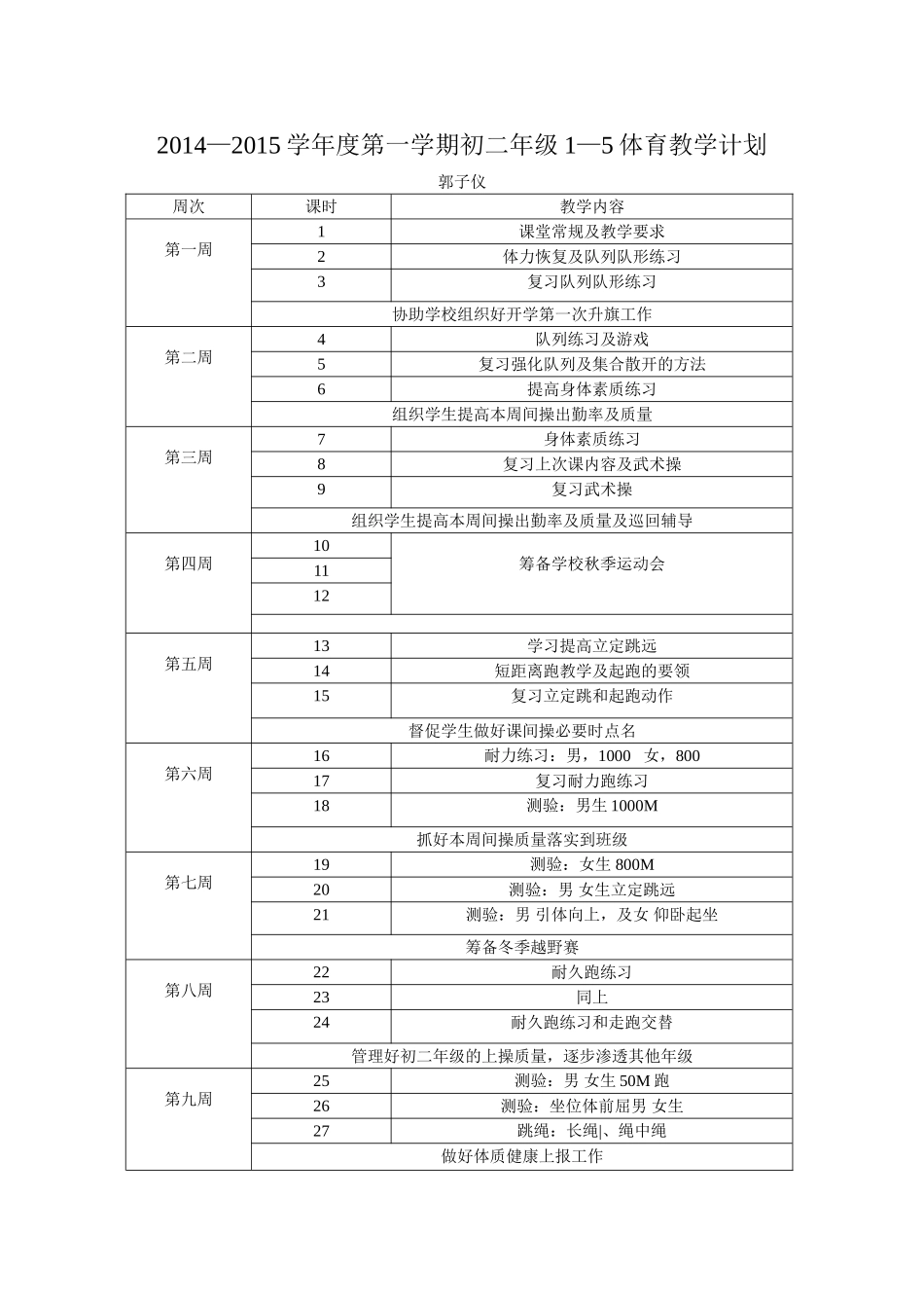 2014-2015教学计划_第1页