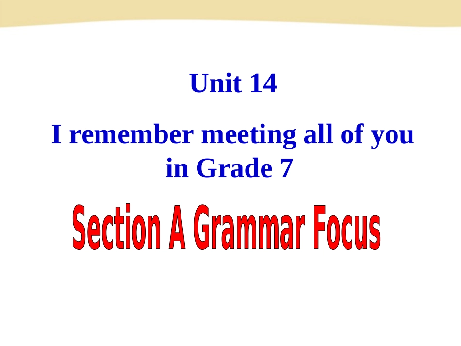 [中学联盟]山东省邹平县实验中学九年级英语课件：Unit14-Section+A-2_第2页