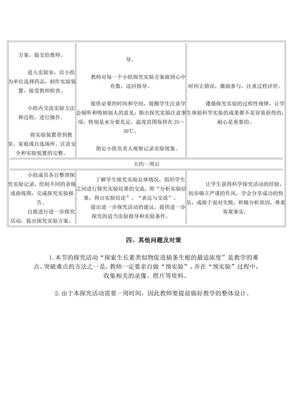 生长素的生理作用教学设计_第2页