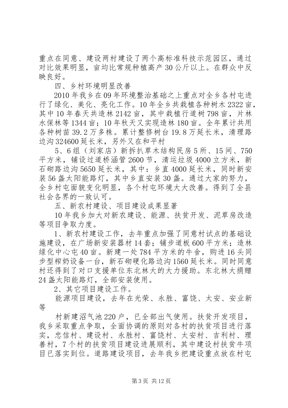 乡镇党委书记年初讲话发言稿_第3页