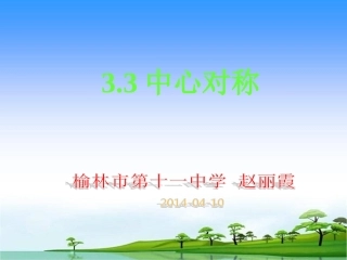 33中心对称课件