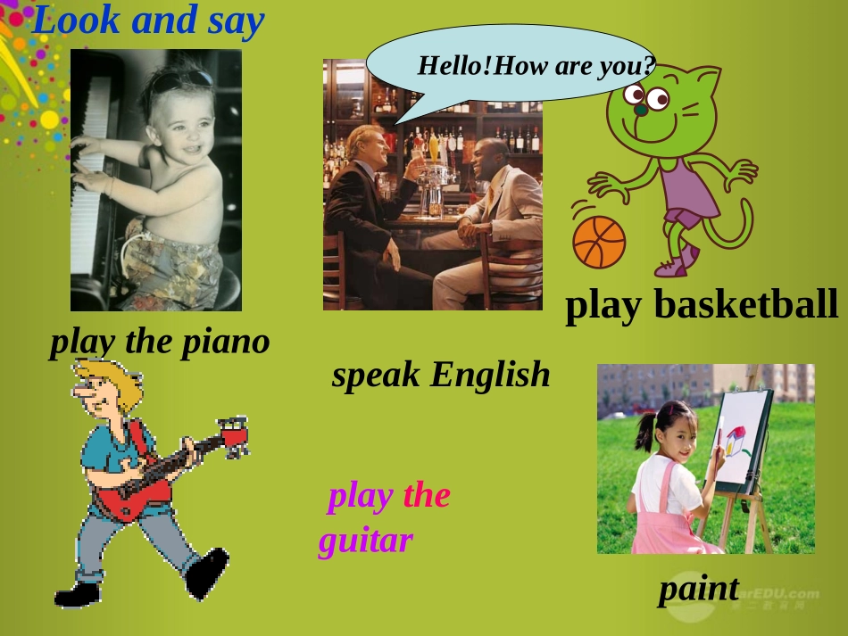 七年级英语上册Unit10Canyouplaytheguitar_第3页