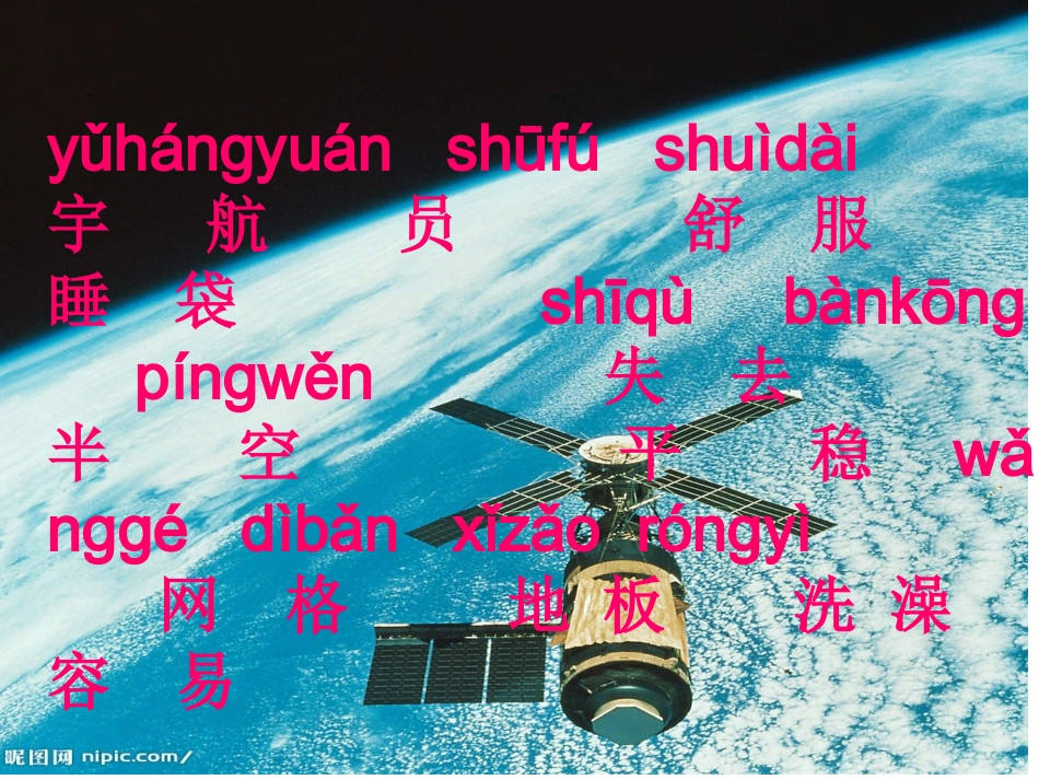 太空生活趣事多课件_第3页