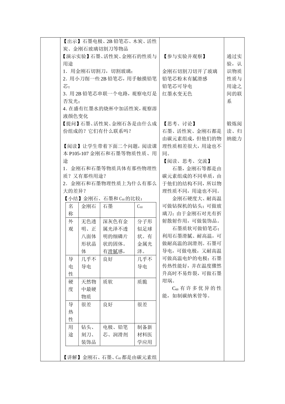《碳同素异形体》教案_第2页