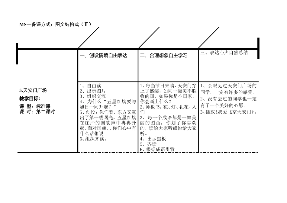 天安门广场图文结构式型教案_第1页