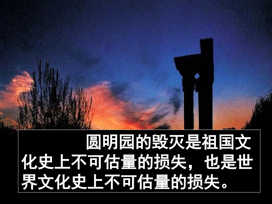 21圆明园的毁灭 3_第3页