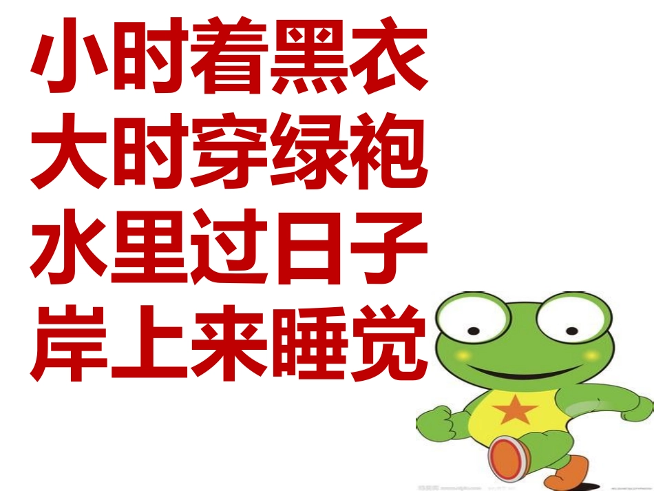 《小蝌蚪变青蛙》PPT_第2页