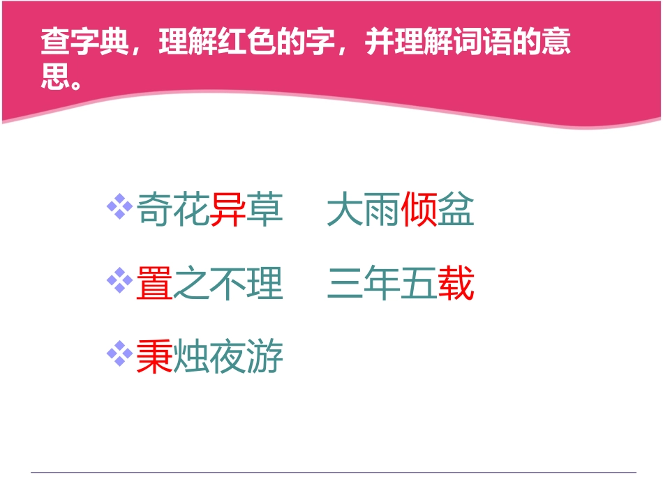 人教版小学语文六年级下册《综合复习》课件(精品)_第3页